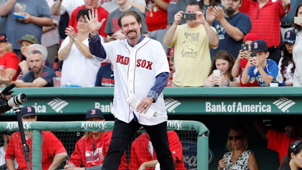 Former Boston Red Sox third baseman Wade Boggs